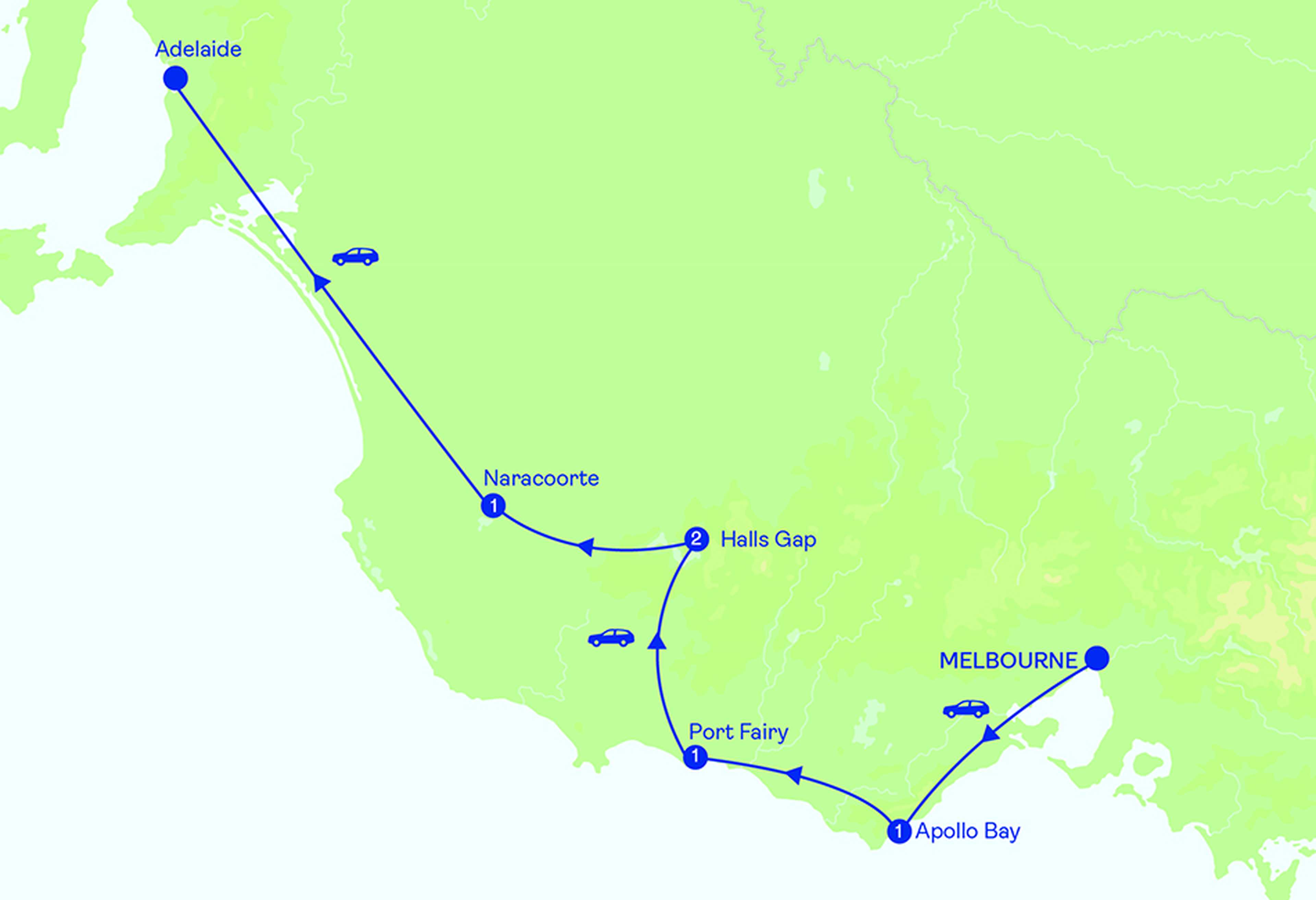 Great Ocean Road & Grampians Explorer Saga Holidays
