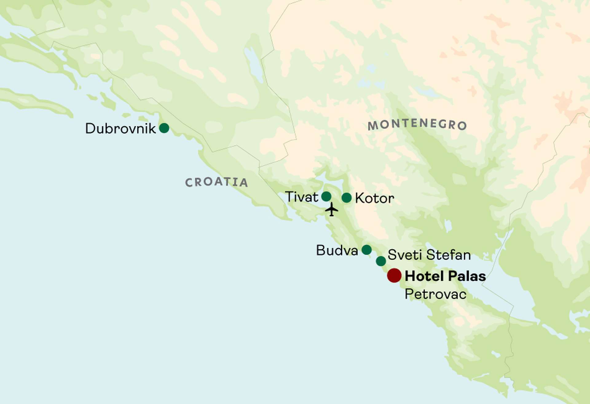 Hotel Palas map