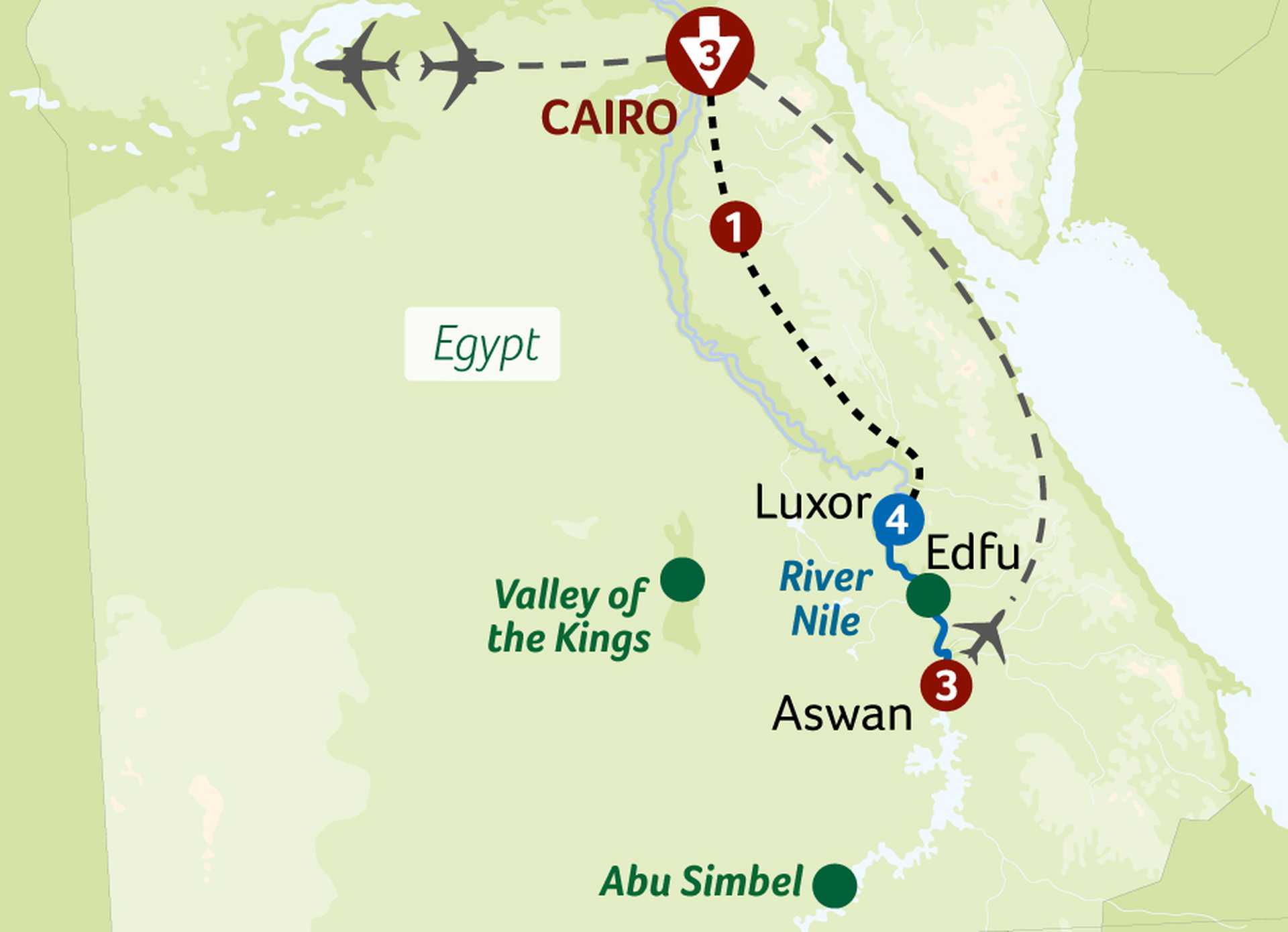 SEEGS Land of the Pharaohs map