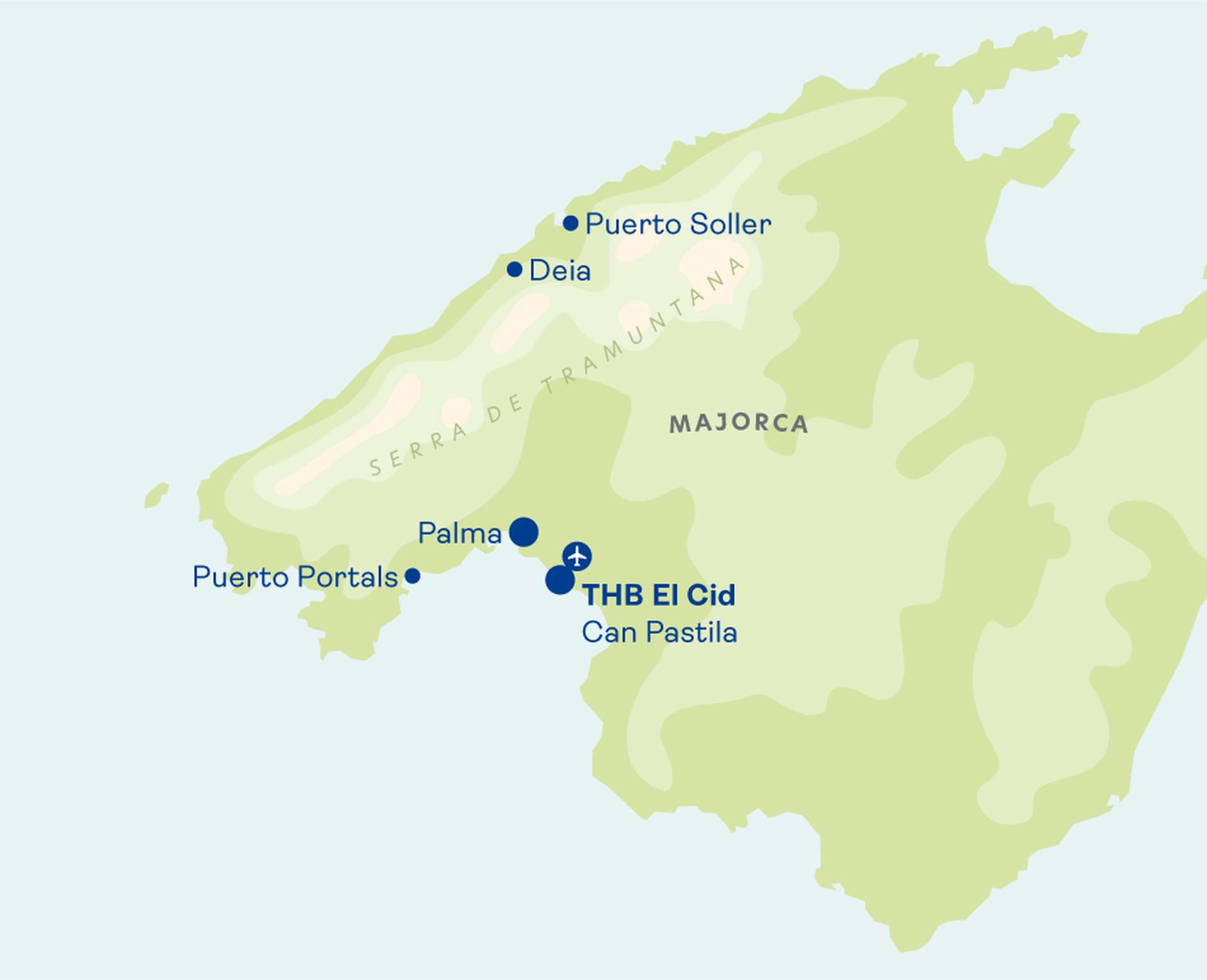 Map for THB El Cid