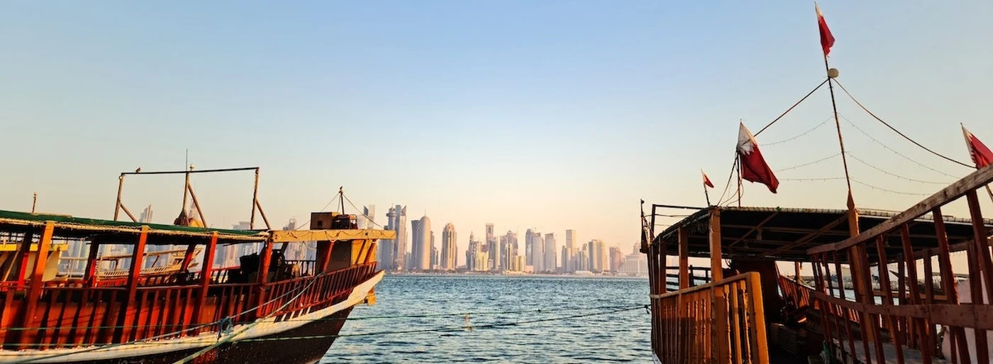 Qatar doha harbour boats FIFA WC