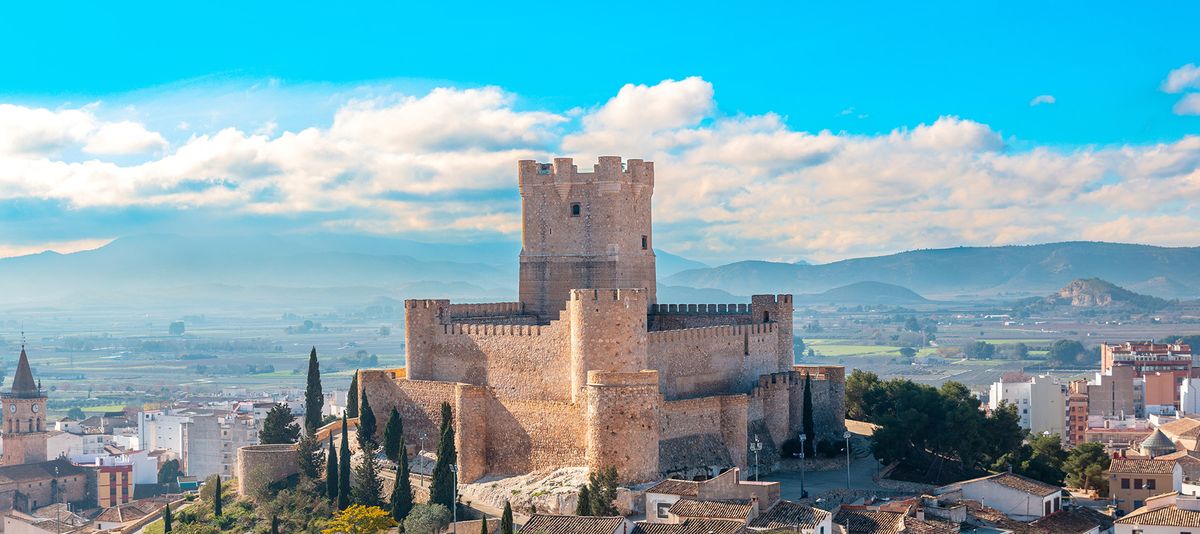 Villena Castle, Alicante Province, Spain