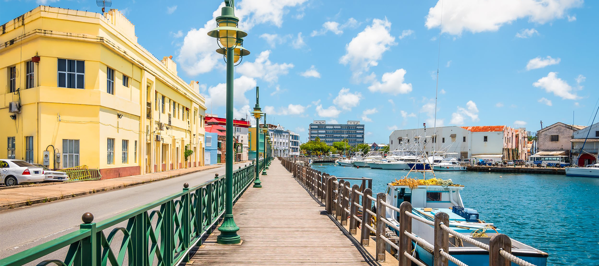 Promenade marina Bridgetown Barbados