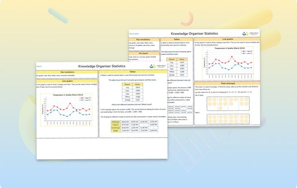 Knowledge Organiser | Statistics | Year 5