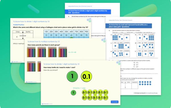 Ready-To-Go Lessons V2 Decimals Year 4