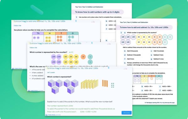 Ready-To-Go Lessons V3 | Addition And Subtraction | Year 4