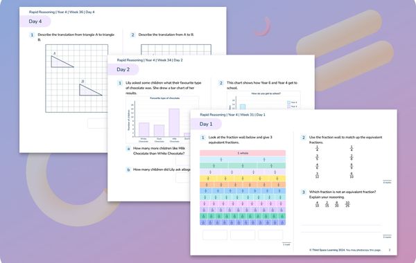 Rapid Reasoning | Weeks 31 to 36 | Year 4