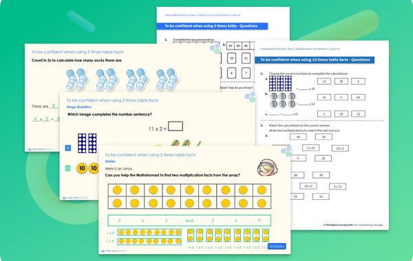 Ready-To-Go Lessons V2 Multiplication And Division Year 2