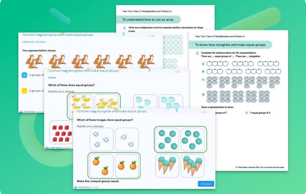 Ready-To-Go Lessons V3 | Multiplication And Division A | Year 3
