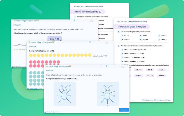 Ready-To-Go Lessons V3 | Multiplication And Division B | Year 4