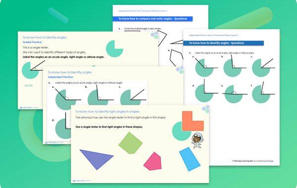 Ready-To-Go Lessons V2 | Properties Of Shape | Year 4