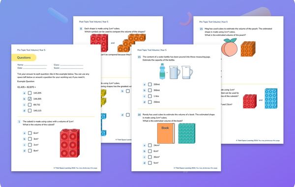 Diagnostic Assessment Volume Year 5