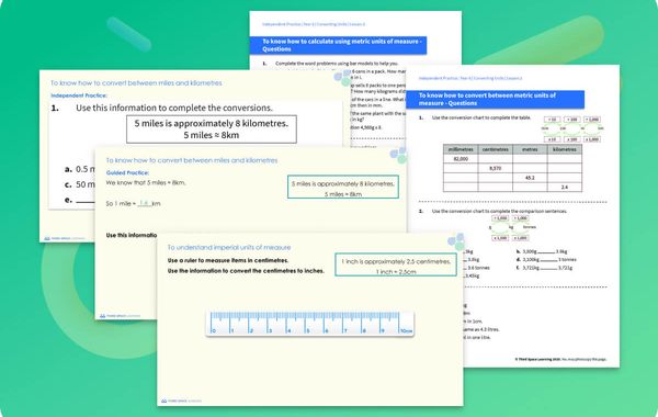 Ready-To-Go Lessons V2 | Converting Units | Year 6