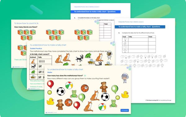 Ready-To-Go Lessons V2 | Statistics | Year 2