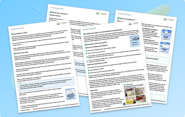 The Primary Maths Leader’s Toolkit