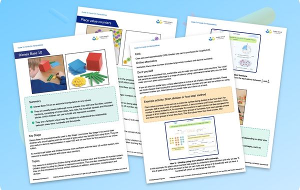 Primary School Guide To Hands On Manipulatives