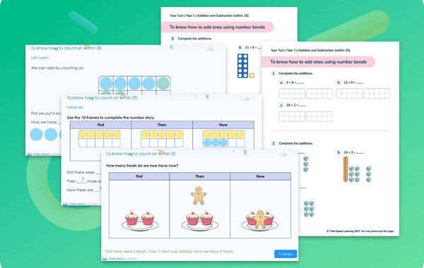 Ready-To-Go Lessons V3 | Addition And Subtraction Within 20 | Year 1