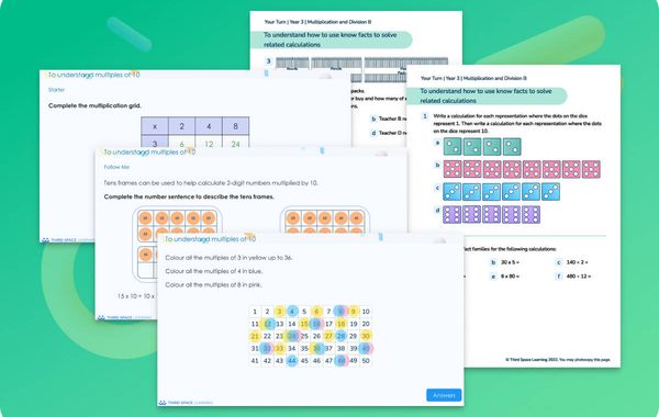 Ready-To-Go Lessons V3 | Multiplication And Division B | Year 3