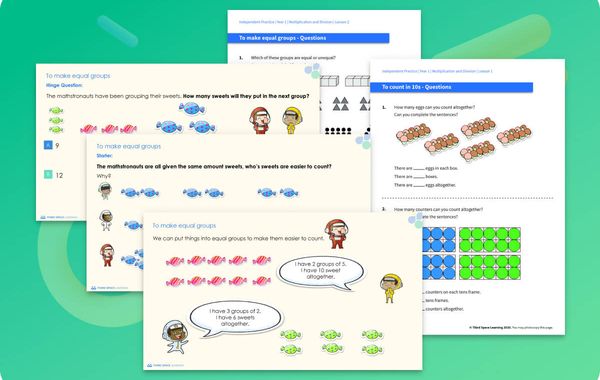 Ready-To-Go Lessons V2 | Multiplication And Division | Year 1