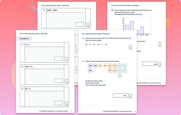 Arithmetic and Reasoning Paper Practice | Year 4