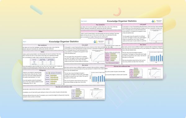 Knowledge Organiser | Statistics | Year 4
