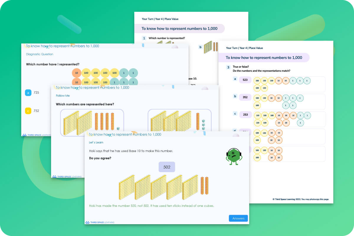 Ready-To-Go Lessons V3 | Place Value | Year 4