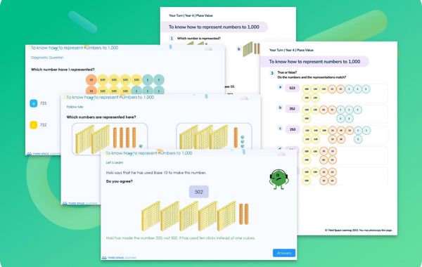 Ready-To-Go Lessons V3 | Place Value | Year 4