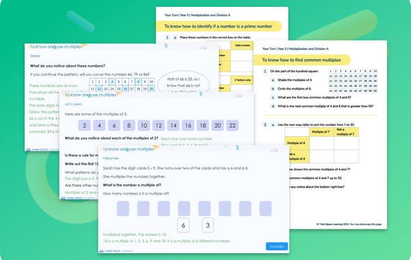 Ready-To-Go Lessons V3 | Multiplication And Division A | Year 5