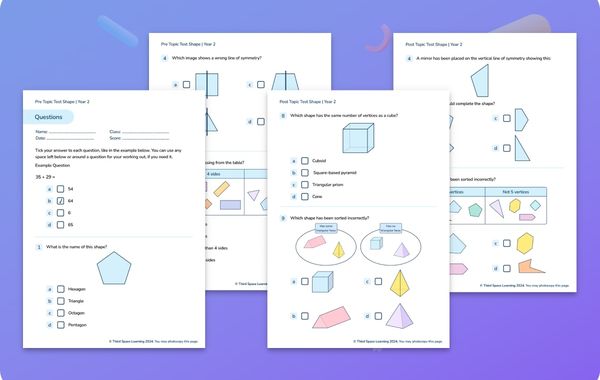 Diagnostic Assessment Shape Year 2