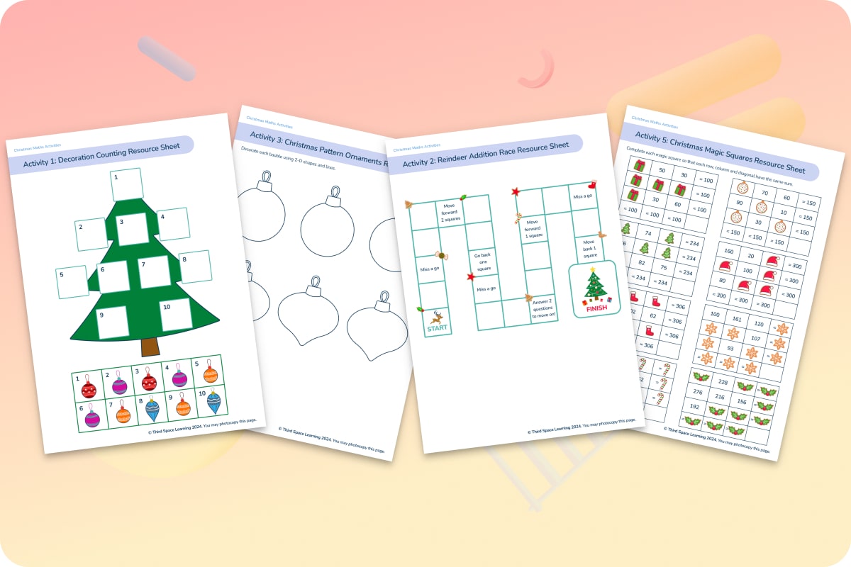 Christmas Maths Activities