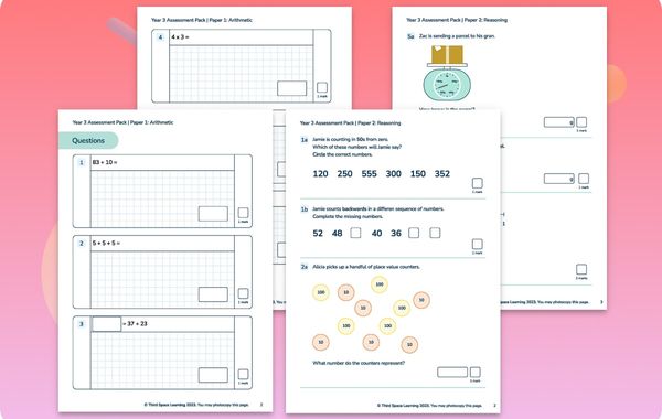 Arithmetic and Reasoning Paper Practice | Year 3