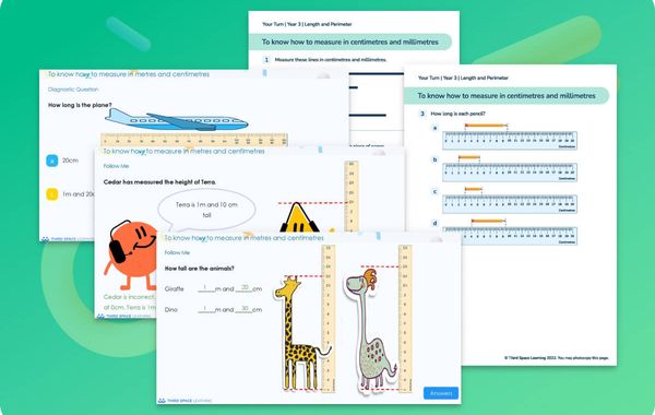 Ready-To-Go Lessons V3 | Length And Perimeter | Year 3