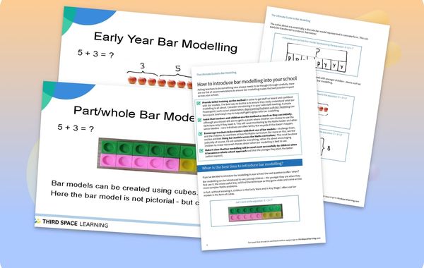 Primary School Guide To Bar Modelling