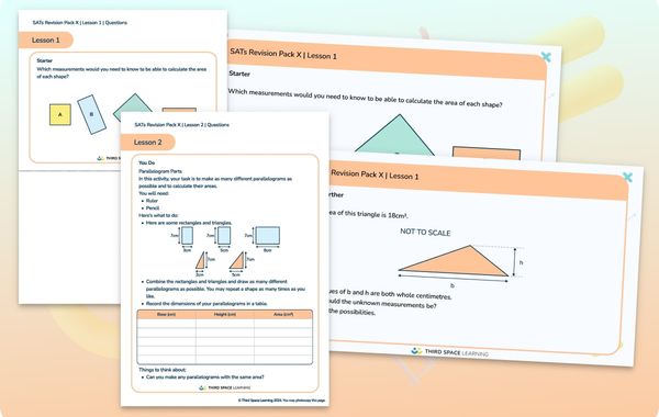 SATs Revision Pack X | Shapes
