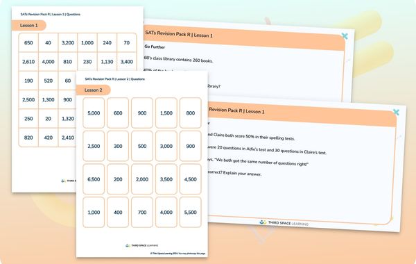 SATs Revision Pack R | Percentages And Proportion