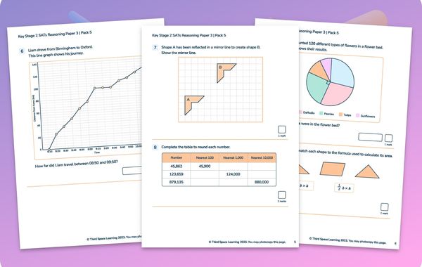 KS2 Maths SATs Practice Papers | Pack 5