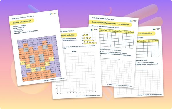 Year 5 Maths Games And Activities Pack