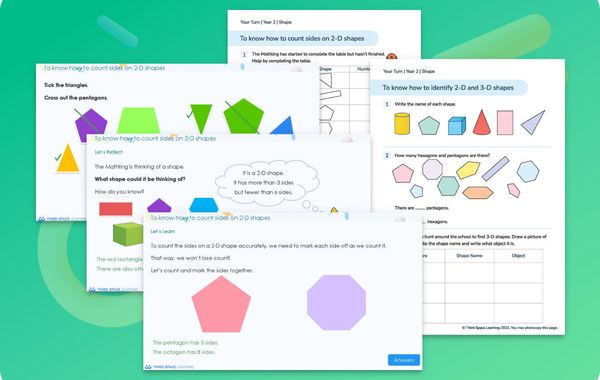 Ready-To-Go Lessons V3 | Shape | Year 2