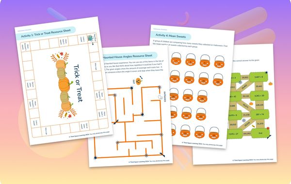 Halloween Maths Activities