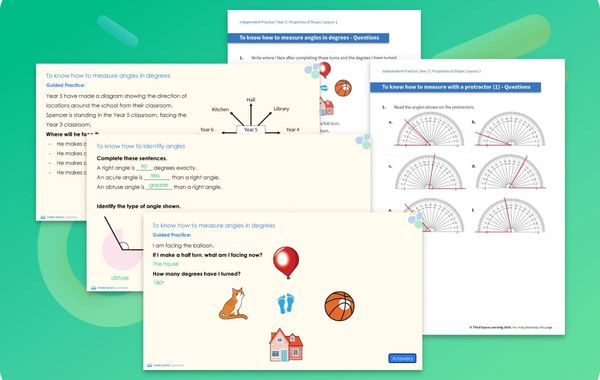 Ready-To-Go Lessons V2 | Properties Of Shape | Year 5