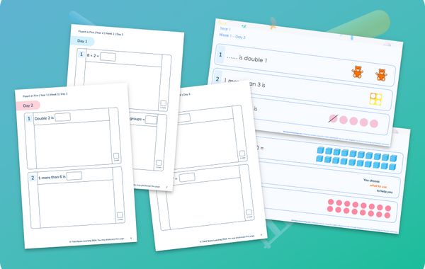 Fluent In Five Arithmetic Pack Weeks 1 to 6 Year 1 to 6