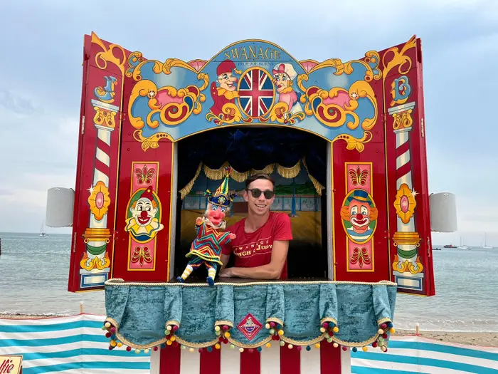 Professor Joe Burns Swanage Punch and Judy