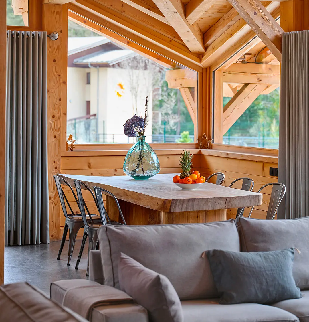 Location Chalets Chamonix - Chalet Granit Les Rives d'Argentière - salon