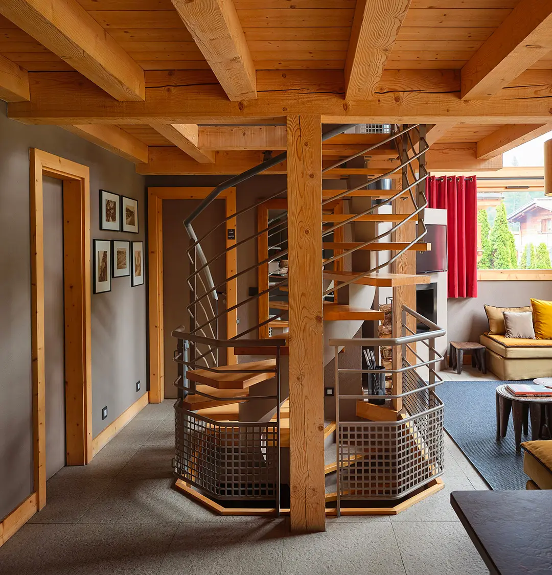 Location de Chalets Chamonix - Chalet Terre Les Rives d'Argentière - salon