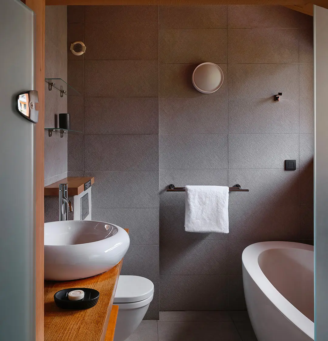 Location de Chalets Chamonix - Chalet Cristal Les Rives d'Argentière - salle de bain