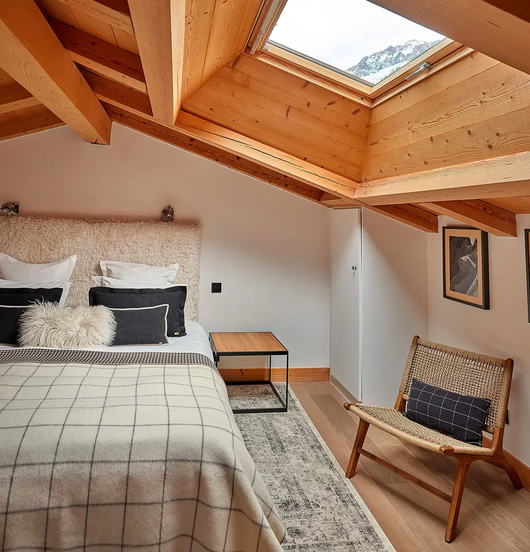 Location de Chalets Chamonix - Chalet Cristal Les Rives d'Argentière - chambre
