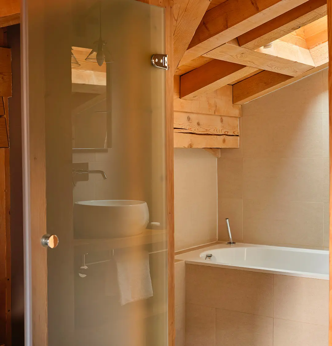 Location de Chalets Chamonix - Chalet Terre Les Rives d'Argentière - salle de bain