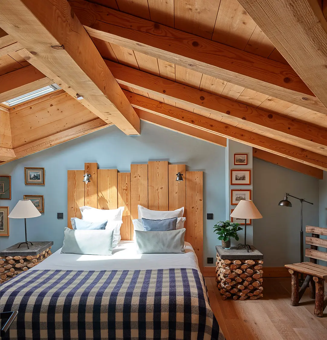 Location Chalets Chamonix - Chalet Granit Les Rives d'Argentière - chambre