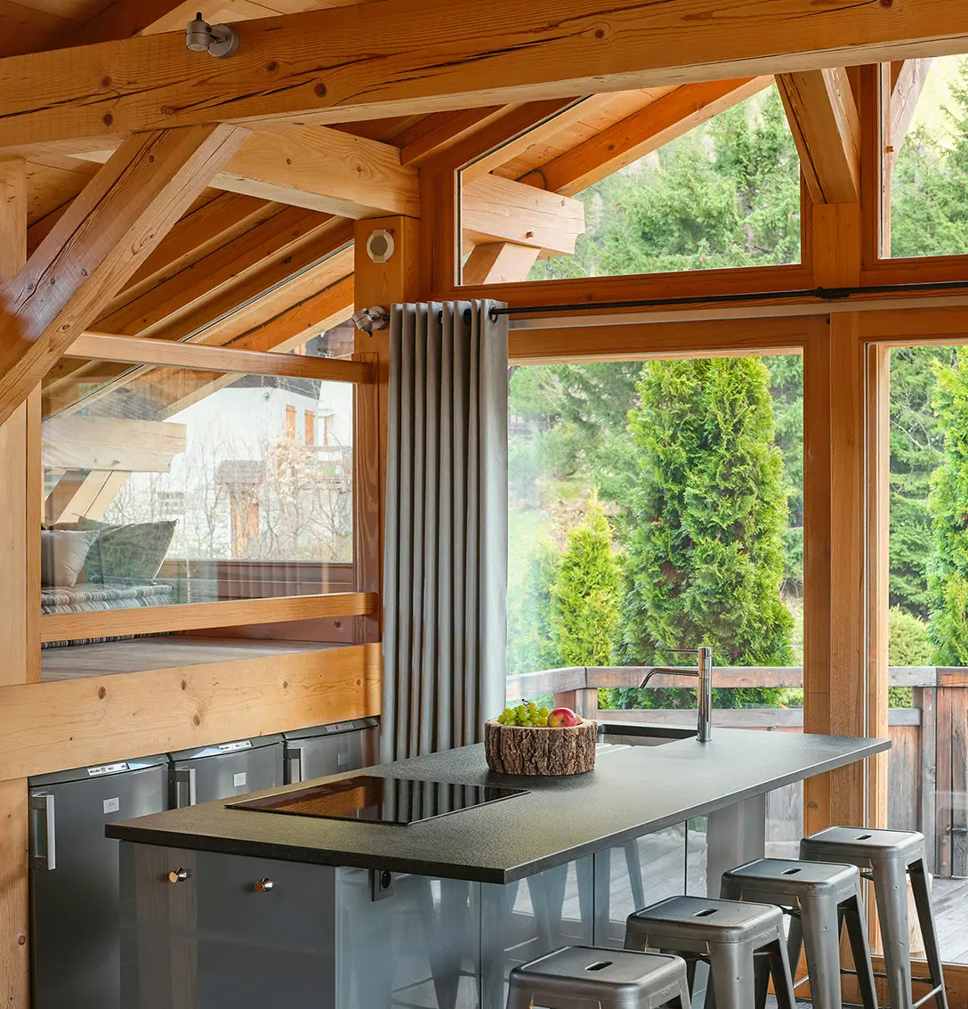 Location Chalets Chamonix - Chalet Granit Les Rives d'Argentière