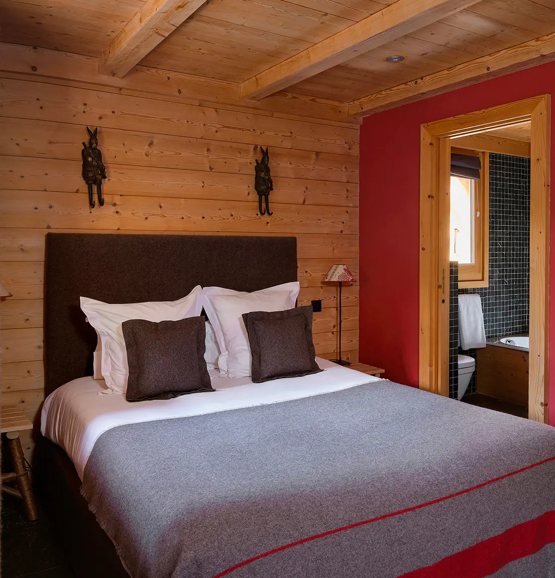 Location Chalets Chamonix - Chalet Ardoise Les Rives d'Argentière - chambre